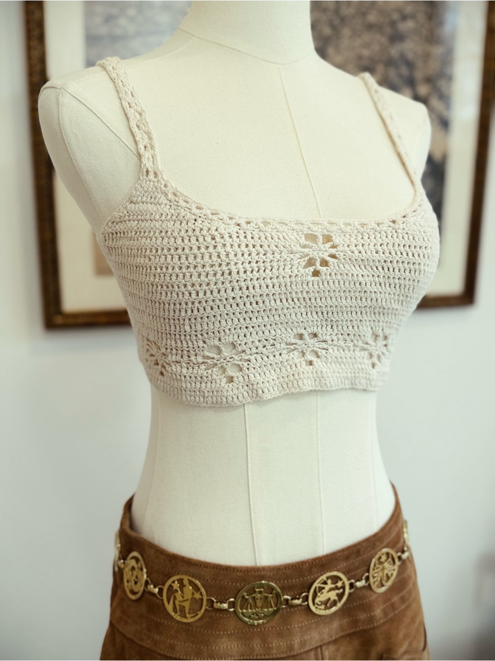 ✨ FREE PEOPLE crochet top - Picture 2 of 6